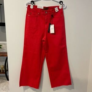 Judy Blue High Waist Tummy Control Cropped Jeans NWT!